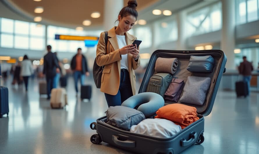 Comment voyager léger en avion sans manquer d’essentiels
