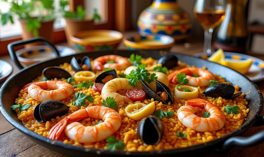 Paëlla fruits de mer et chorizo : comment réussir un festin espagnol à la maison