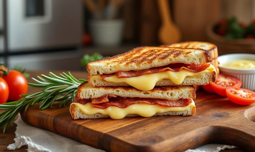 Paninis chèvre-bacon maison : 3 astuces pour une cuisson parfaite