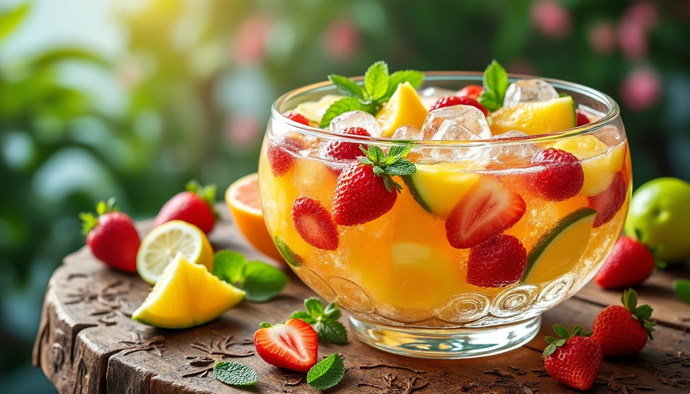 découvrez comment préparer un punch d'été simple et réussi avec nos astuces infaillibles. impressionnez vos invités avec ce cocktail rafraîchissant et facile à réaliser chez vous. parfait pour vos soirées estivales !