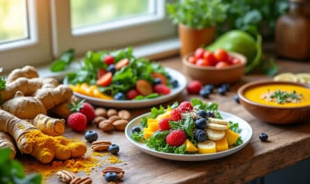découvrez des recettes anti-inflammatoires simples qui allient bien-être et plaisir gustatif. apprenez à apaiser votre corps tout en savourant des plats délicieux et sains. transformez votre cuisine en un havre de paix pour votre santé avec des ingrédients naturels et savoureux.