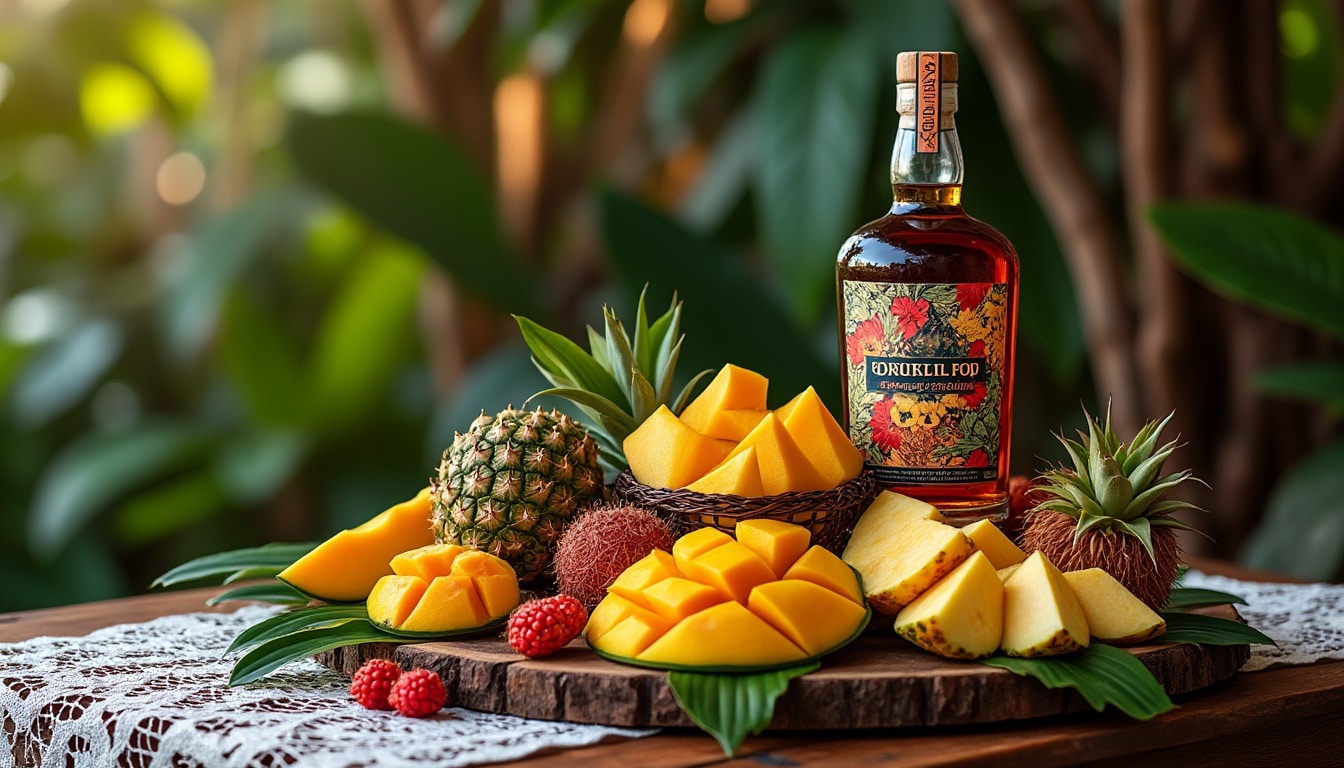 découvrez les secrets de fabrication d'un rhum arrangé mangue-ananas délicieux et exotique. suivez nos conseils pour mariner les fruits parfaitement et créer une boisson savoureuse qui ravira vos papilles. apprenez les astuces pour équilibrer les saveurs et surprendre vos invités avec cette recette originale.