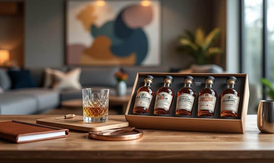 Coffret cadeau dégustation de whisky: la mode du moment