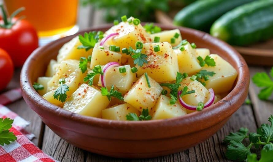 Salade de pommes de terres froides : recette facile et savoureuse pour vos repas d&rsquo;été
