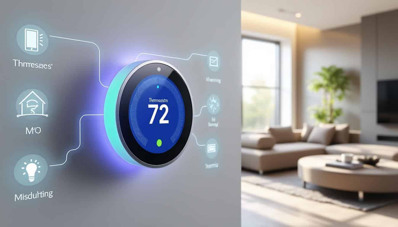 d&eacute;couvrez comment les thermostats connect&eacute;s peuvent vous aider &agrave; optimiser la temp&eacute;rature de votre logement pour un confort optimal et des &eacute;conomies d'&eacute;nergie.