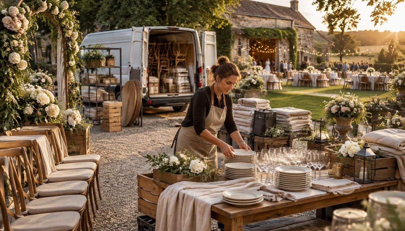 découvrez comment lancer une activité de location de matériel de mariage en zone rurale et évaluer sa rentabilité sur les trois premières années.