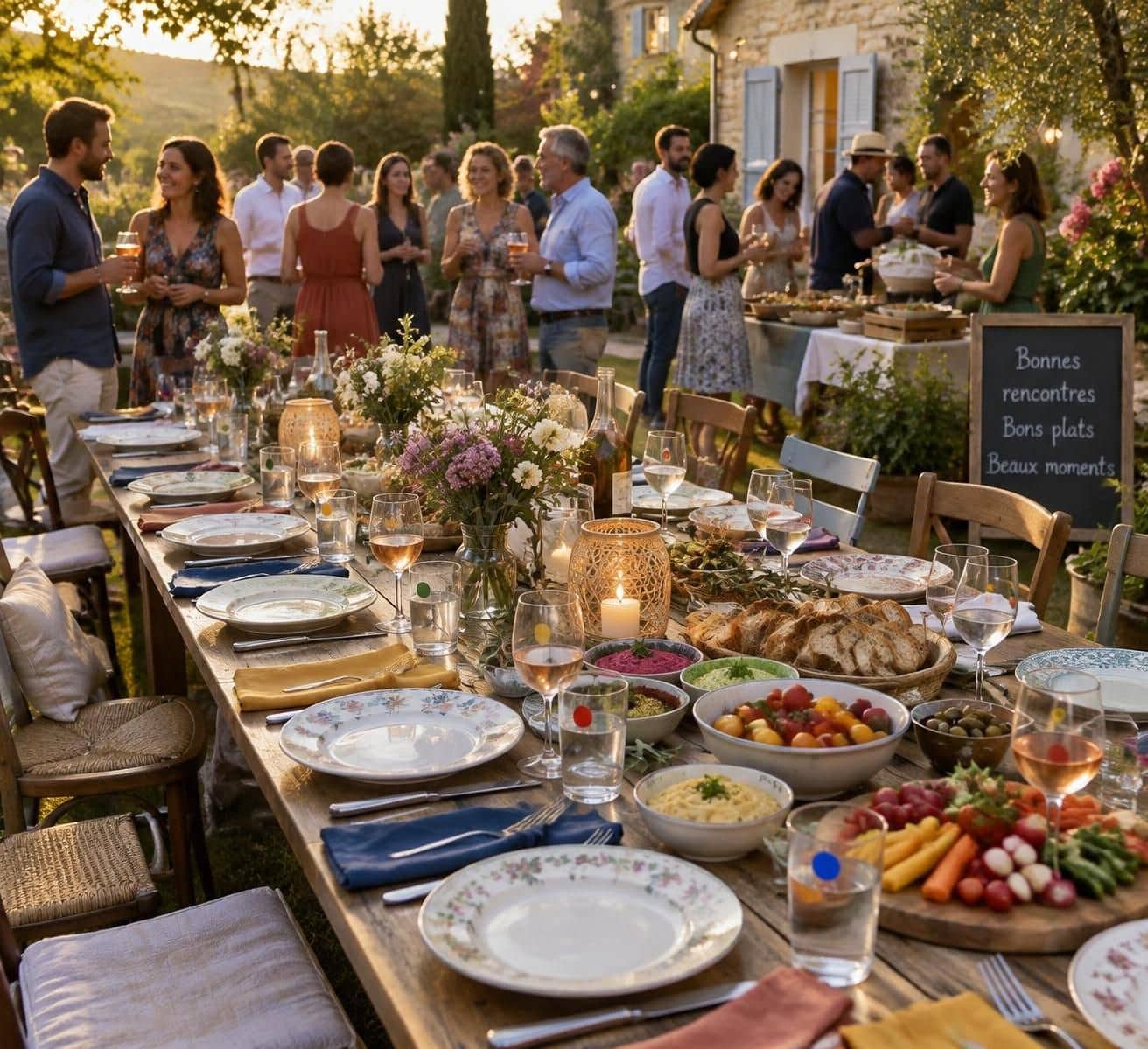 découvrez comment organiser un apéro zéro déchet pour 30 personnes, sans vaisselle jetable ni location, grâce à des astuces simples et économiques.