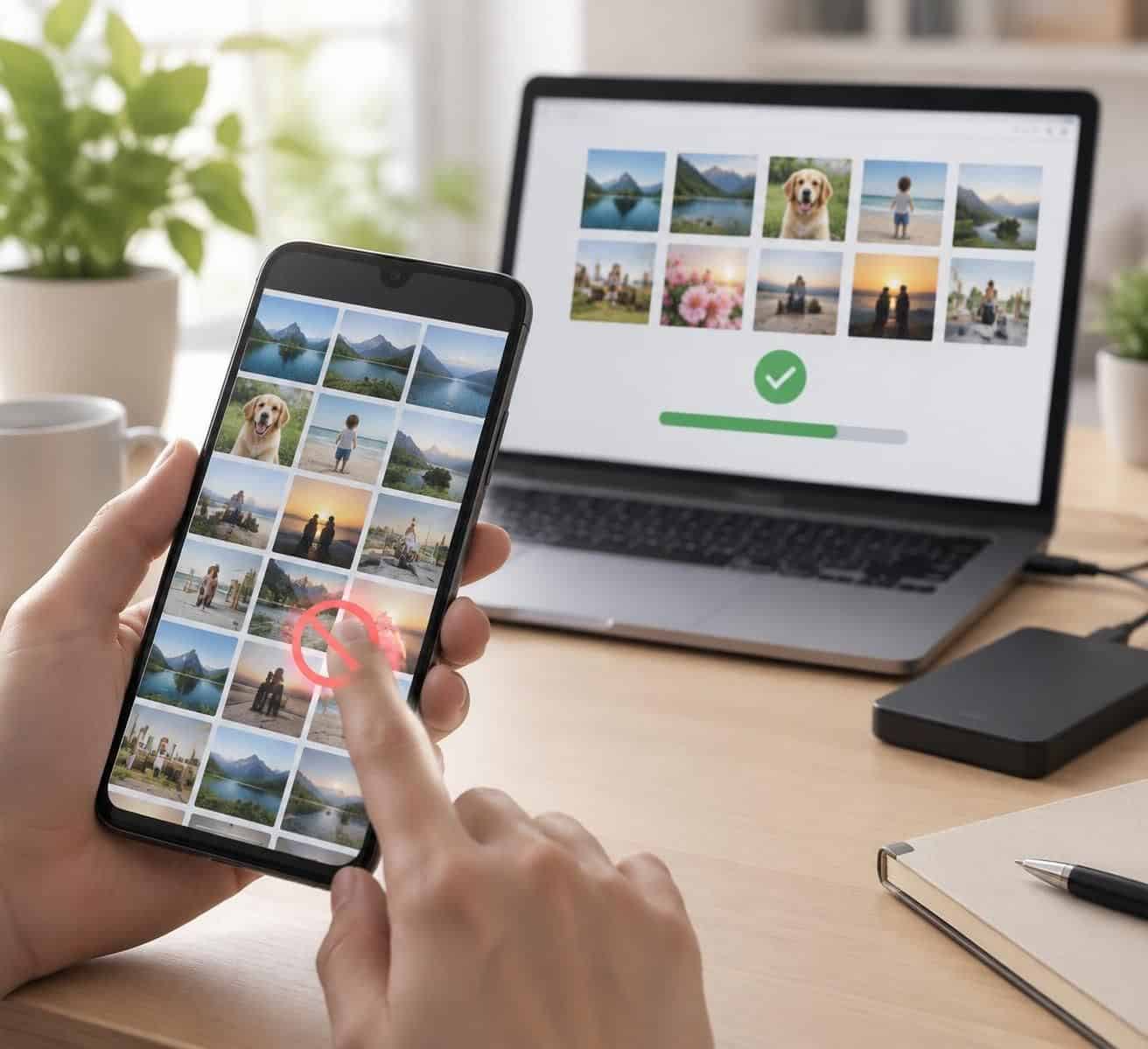 d&eacute;couvrez les solutions pour r&eacute;cup&eacute;rer les photos d&rsquo;un smartphone dont l&rsquo;&eacute;cran tactile ne r&eacute;pond plus, avec ou sans acc&egrave;s &agrave; l&rsquo;&eacute;cran.