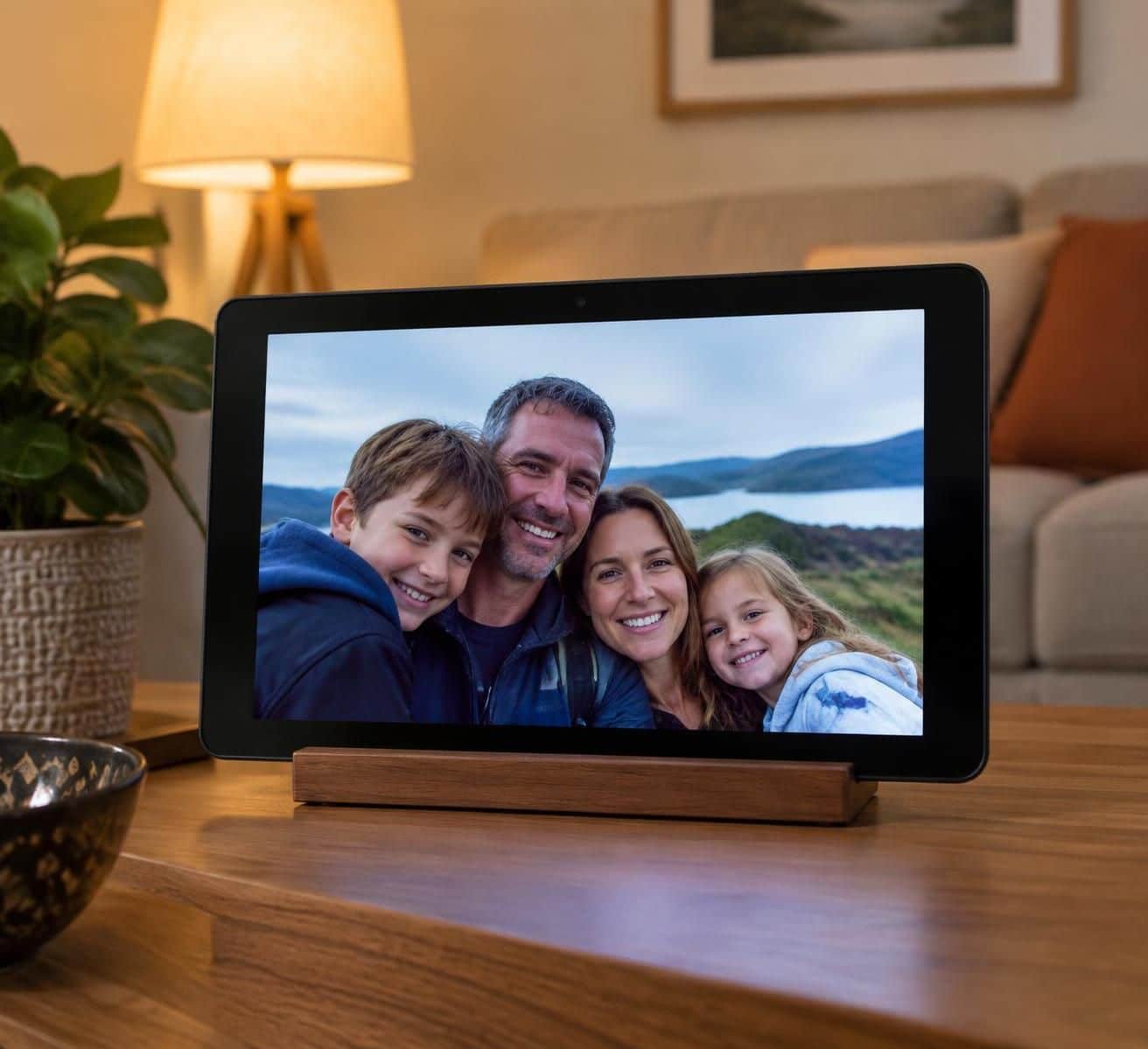 donnez une seconde vie à votre vieille tablette android en la transformant en cadre photo connecté, simplement et sans application payante.