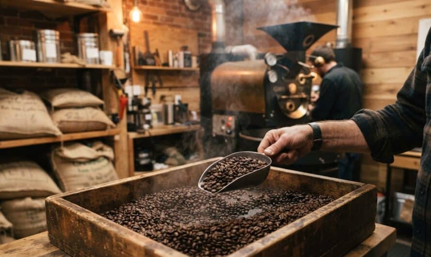 Créer un coin café dans sa cuisine : emplacement, rangement et conservation des grains