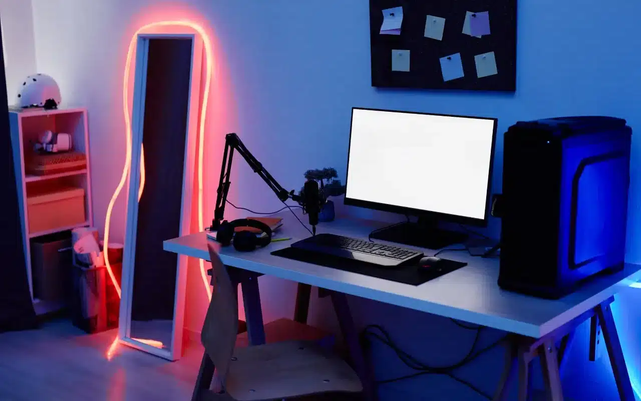 Configuration du jeu dans Neon