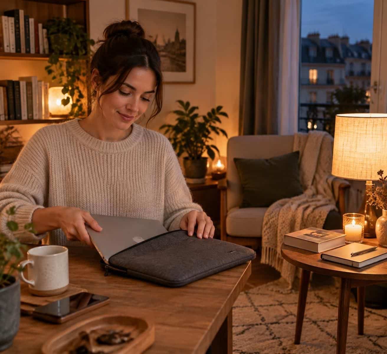découvrez comment créer une routine du soir sans écran quand on télétravaille pour déconnecter, vous détendre et mieux dormir.