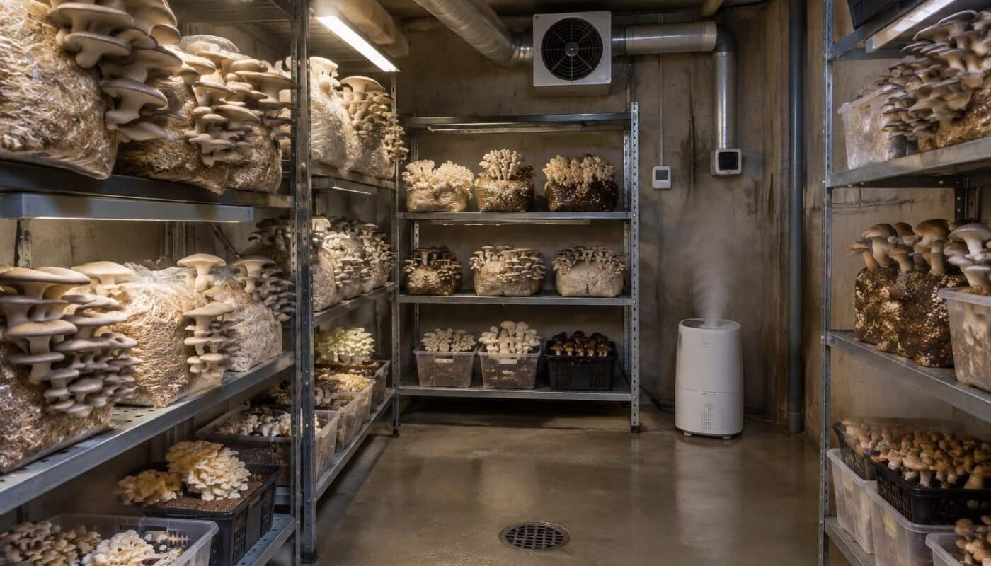 découvrez comment cultiver des champignons comestibles dans une cave d’immeuble : conditions idéales, matériel nécessaire et conseils pratiques.