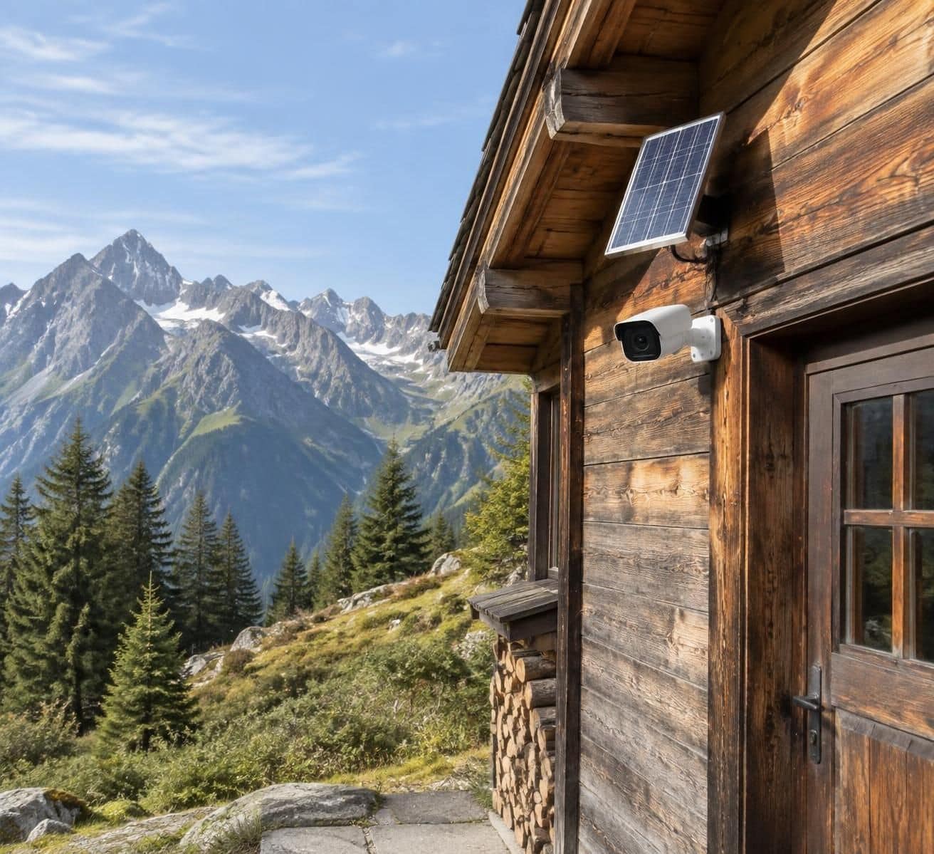 d&eacute;couvrez comment installer une cam&eacute;ra de surveillance dans un chalet sans internet : choisissez un mod&egrave;le autonome et s&eacute;curisez votre logement &agrave; distance.
