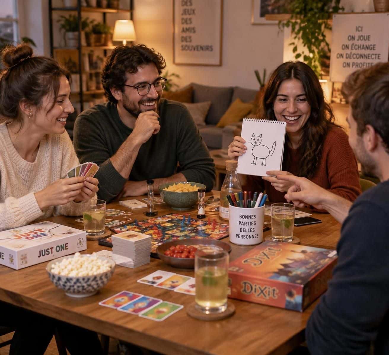 découvrez comment organiser une soirée jeux de société conviviale pour adultes débutants : choix des jeux, règles simples et conseils pour mettre tout le monde à l’aise.